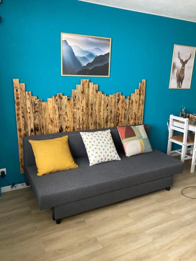 Studio Mongie Aux Pieds Des Pistes Avec Balcon 拉姆吉 外观 照片