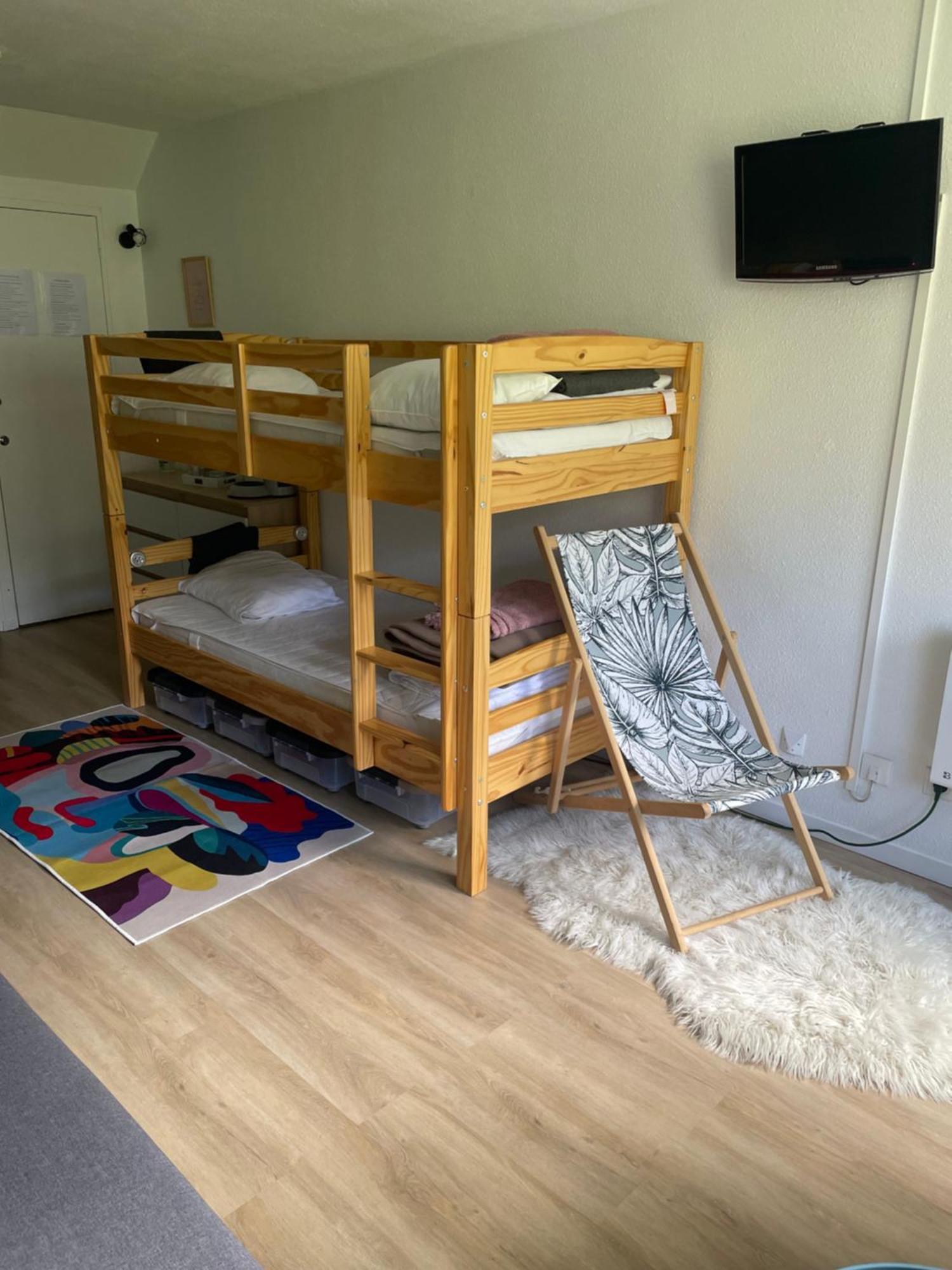 Studio Mongie Aux Pieds Des Pistes Avec Balcon 拉姆吉 外观 照片