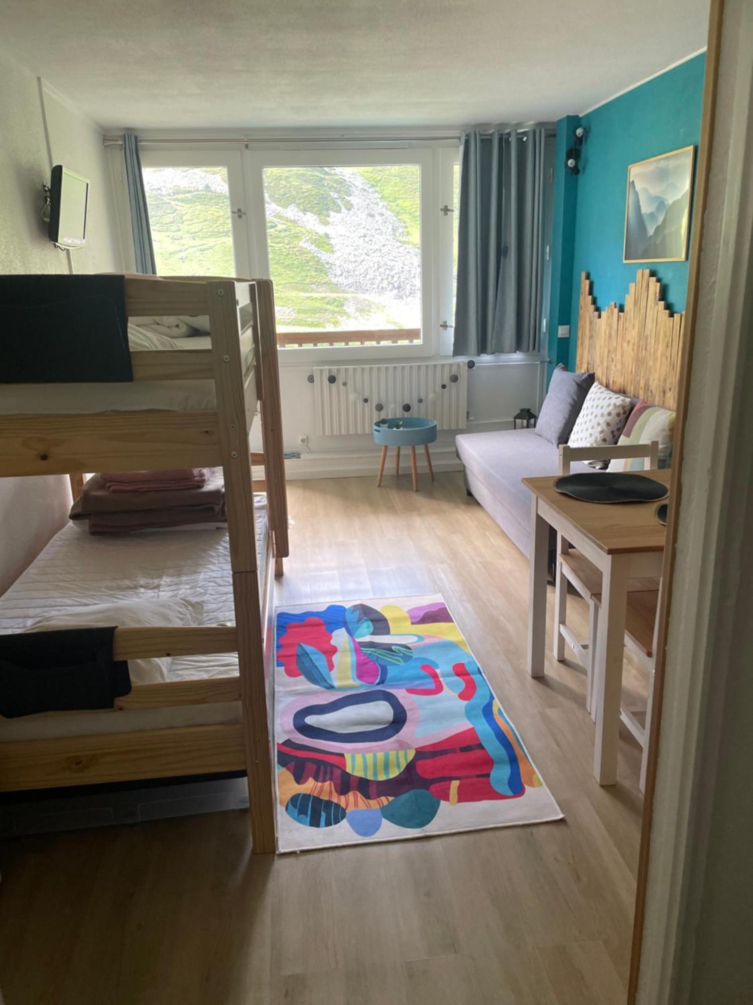 Studio Mongie Aux Pieds Des Pistes Avec Balcon 拉姆吉 外观 照片